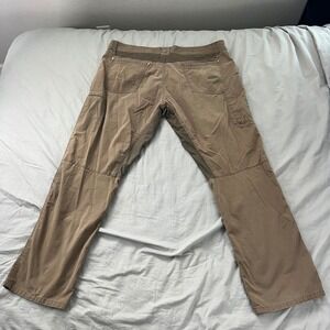 KUHL Radikl Pants Mens 42x32 Khaki Utility Outdoor Hiking Work Cargo Adventure